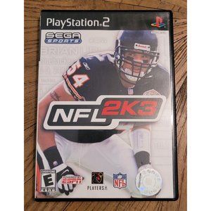 NFL 2K3 | Sony PlayStation 2 PS2 | Complete CIB W/ Manual & Packins | TESTED